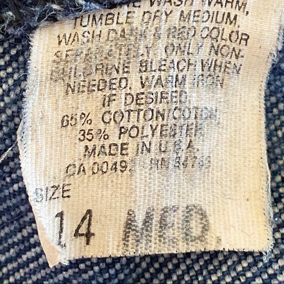 Vintage Lee Denim High Waisted Rise Mom Jeans - Picture 3 of 6